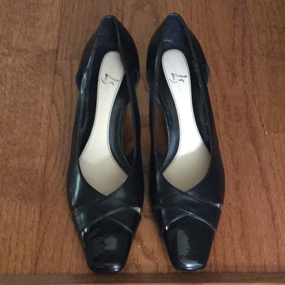 Brand 🆕 black leather heels